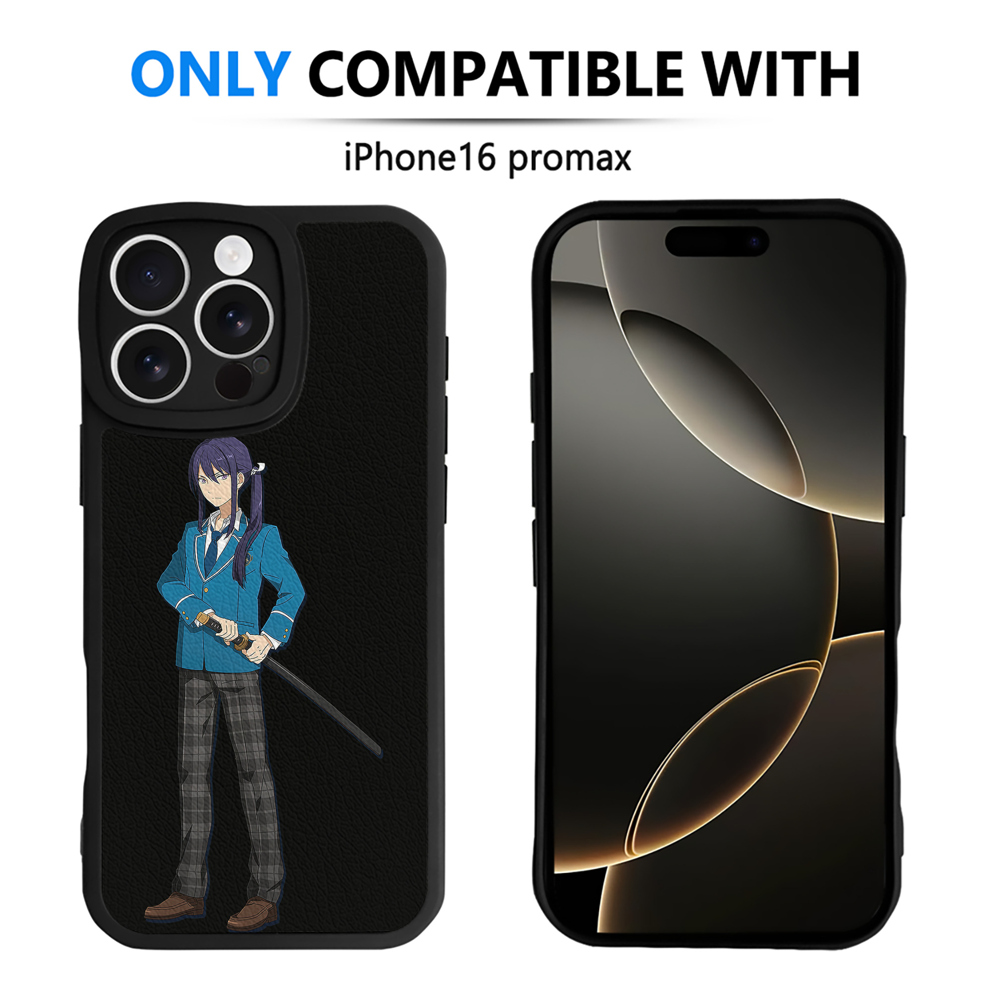 （画像用） あんさんぶるスターズ! Ensemble Stars 【iPhone 16シリーズ対応】シリコンスマホケース（レザー調） 材質：シリコン